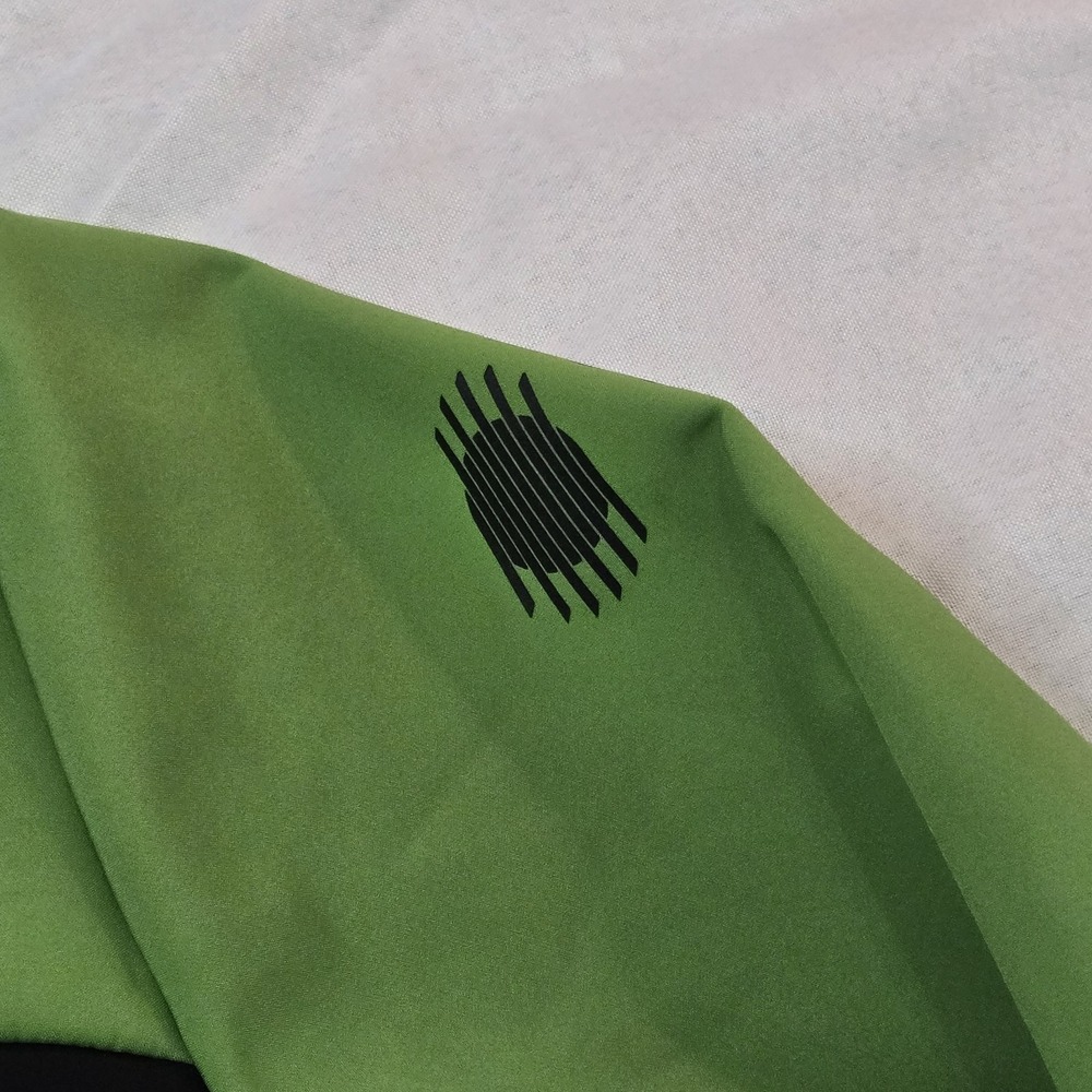 Helly Hansen Soft Shell Full Zip Jacket Mens Medium Green Idaho Logo Outdoor - Picture 4 of 10